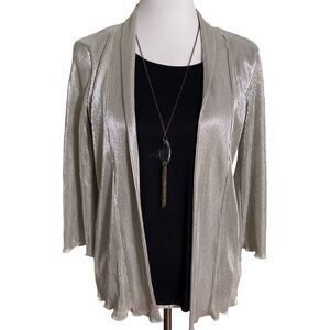 Knapp Studio Silver Women's Cardigan, Tank & Necklace